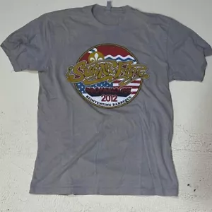 Grey Sugar Fire Smoke House 2012 T-shirt  size Large #barbecue - Picture 1 of 3