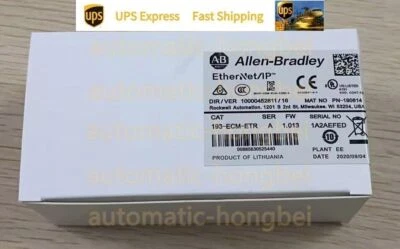AB 193-ECM-ETR Ser A Ethernet / Ip Comm Module 193ECMETR New Sealed - Image 1 of 4