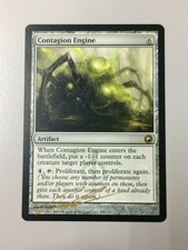 Contagion Engine English MTG SIGNED Daarken ARTIST PROOF Scars of Mirrodin NM