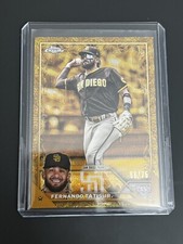 2023 Topps Gilded Fernando Tatis Jr. Wave Gold Etch 66/75 San Diego Padres