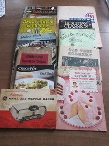 Lot of Various Cook Booklets; Various Conditions, Ages; Many Vintage Lot #4 - Bild 1 von 12