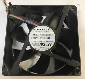 FOXCONN 12CM DC 12V 0.90A PV123812DSPF 01 120*120*38MM DELL COOLING FAN - Picture 1 of 6