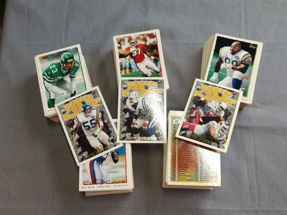 1995 Topps Football Card #1 -- #250- - - Pick A Card - - - Complete a Set - Image 1 of 1