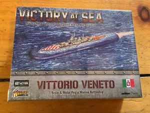 Warlord Games Victory at Sea Italian Vittorio Veneto Battleship MISB - Picture 1 of 1