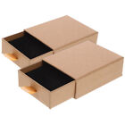  2pcs Multipurpose Jewelry Gifts Boxes Necklaces Bracelets Ring Packaging Boxes