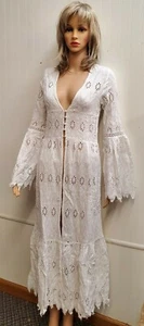 Neu mit Etikett Free People Sweetwater Staubtuch Größe XS Kimono Oberteil 198 $ HC - Bild 1 von 11