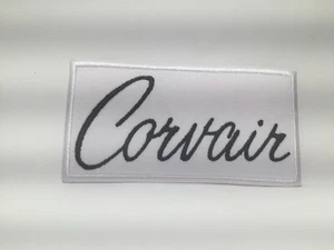Corvair NEW EMBROIDERED COMPANY IRON ON NAME PATCH TAG - Picture 1 of 1