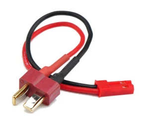✅ T-Plug Stecker auf JST Stecker Adapterkabel Lipo Adapter Ladekabel Akku Buchse - Bild 1 von 2