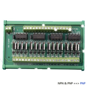 Módulo amplificador de potencia de salida de señal PLC PNP o NPN de 16 vías placa de relé - Imagen 1 de 4