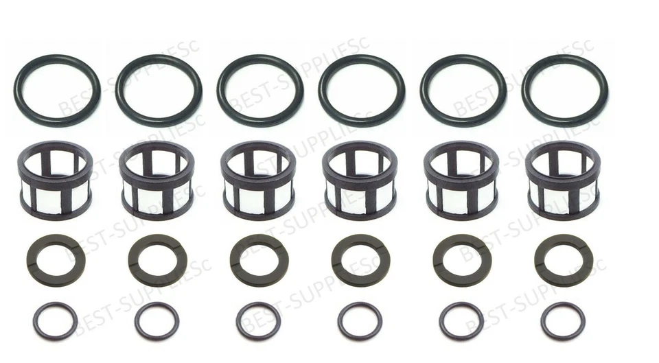 KIT REPARACIÓN INYECTOR COMBUSTIBLE PARA INFINITI QX4 NISSAN PATHFINDER QUEST XTERRA 3.3L Foto 1 de 2