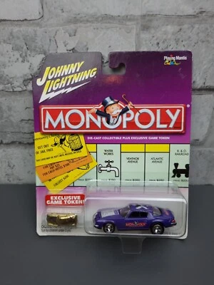 Johnny Lightning Monopoly 77 Chevy Camaro, ficha de juego exclusiva, nuevo Foto 1 de 4