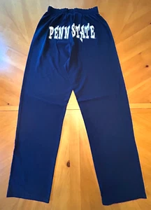 Penn State Nittany Lions NCAA Knit Lounge/Workout/Sleep Pants (Back Print)  Sz M - Picture 1 of 5