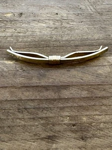 Collar Kreisler Vintage Hecho en EE. UU. Tono Dorado - Imagen 1 de 5