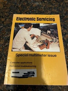 Electronic Servicing Special Multimeter Issue March 1980 vintage magazine - Imagen 1 de 8