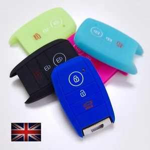 Key Cover for KIA K2 KX Rio Sorento K4 Cerato Forte Picanto Stonic Case Fob 11 - Picture 1 of 11
