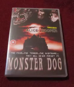 Monster Dog RARE UK region 2 import DVD Alice Cooper, Claudio Fragasso - Picture 1 of 1