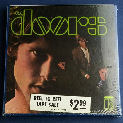 The Doors~US Orig'67 Elektra 7½ IPS 4-Track Stereo 7" Reel-To-Reel Tape Sealed - Image 1 of 4