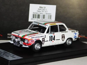 BMW 2002 TI #104 VIEIRA PORTUGAL RALLY TAP 1972 LIM. TROFEU RRAL121 1:43 - Imagen 1 de 1