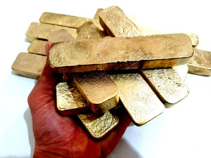 1111 Grams Scrap gold bar for Gold Recovery Melted Different Computer Coin Pins - Picture 1 of 6