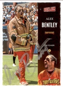 Alex Bentley 2024 Savannah Bananas Firefighters Reclaim Custom Card Signed #3 - Picture 1 of 1