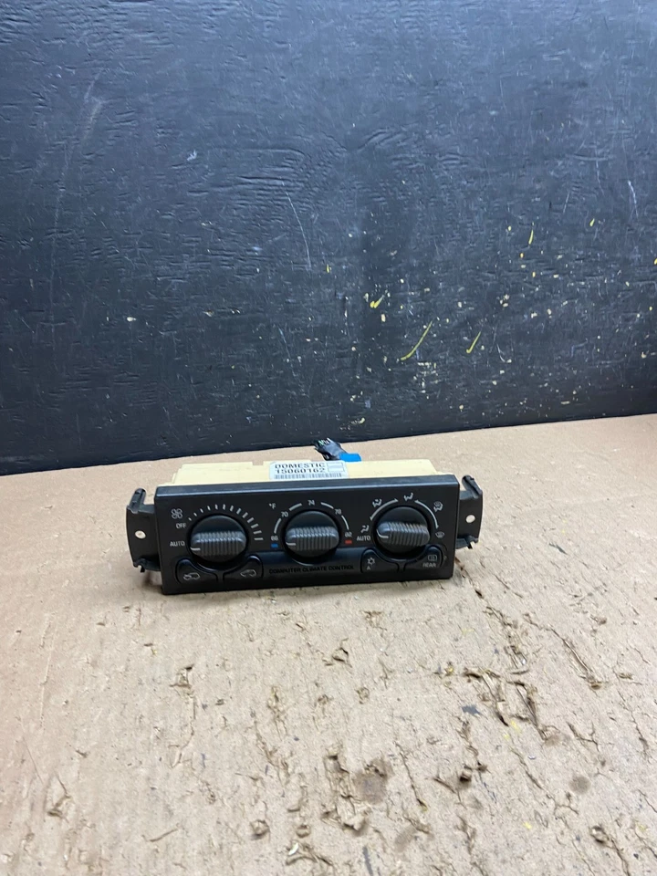 Chevrolet Silverado 1999 a 2002 módulo de control de climatización de calefacción T8371 DG Foto 1 de 4