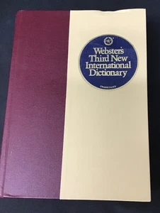 Webster's Third New International Dictionary 1993 - Picture 1 of 7
