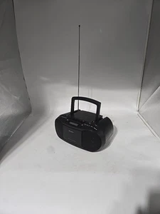 Sony CFD-S70 Boombox Lettore CD Radio Stereo Cassetta - Nero - Foto 1 di 7