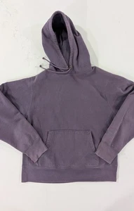 Bodega Core 16oz Hoodie Mens M Purple Heavyweight Fleece Boxy Fit Made in Canada - Picture 1 of 10