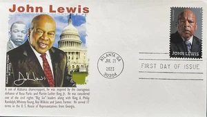 Graebner Chapter AFDCS 5801 Congressman John Lewis Atlanta Georgia 4 Bar CXL - Picture 1 of 1