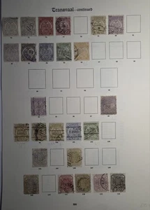 TRANSVAAL EARLIES MAINLY VERY FINE USED 25 Stamps €80+ - Bild 1 von 1
