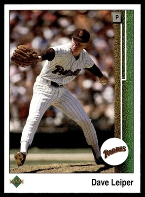 1989 Upper Deck Dave Leiper San Diego Padres #363 - Image 1 of 2