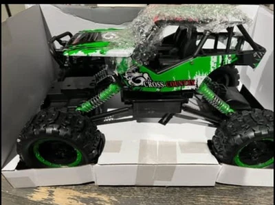 DOUBLE E RC Car 1:12 Remote Control Car Monster Trucks with Head Lights 4WD - Image 1 of 4