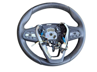 2019-2024 BMW 330i 330e 340i G20 STEERING WHEEL & SWITCHES OEM DAMAGED READ - Image 1 of 4