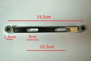 Bracket Chrome for Saddle Mono Suitable With Harley Davidson Big Twin Up A 1957 - Picture 1 of 1