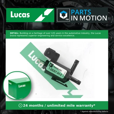 Boost Pressure Control Valve fits CADILLAC CTS 2.0 2013 on LTG Lucas Quality New - Image 1 of 4