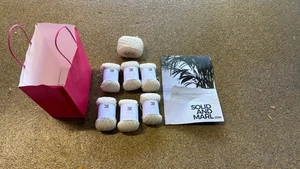 Solid and Marl Bobble Throw Crochet Pattern Set with Instructions - Picture 1 of 8