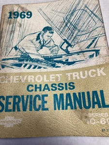1969 CHEVROLET TRUCK CHASSIS  SERVICE  MANUAL FACTORY 10-60 SERIES - Picture 1 of 4