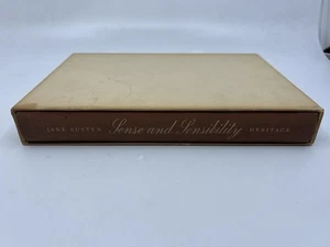 Vtg. Book Sense and Sensibility: Jane Austen Heritage Press Illustrated 1957 HC - Picture 1 of 10