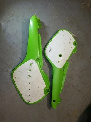 ✅ 1997-2003 Kawasaki Kx60 Kx 60 Oem Rear Side Panels Cover Plastic Fairings 99 - Image 1 of 4