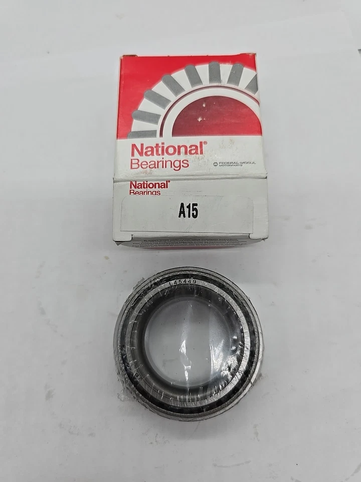 Juego de cojinetes de rueda y carreras National A-15 (L45449 y L45410) Foto 1 de 3