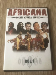 AFRICANA SOUTH AFRICA MUSIC VOL 1 JOHNNY CLEGG BONGO MAFFI KWAITO DVD ANGLAIS - Picture 1 of 3