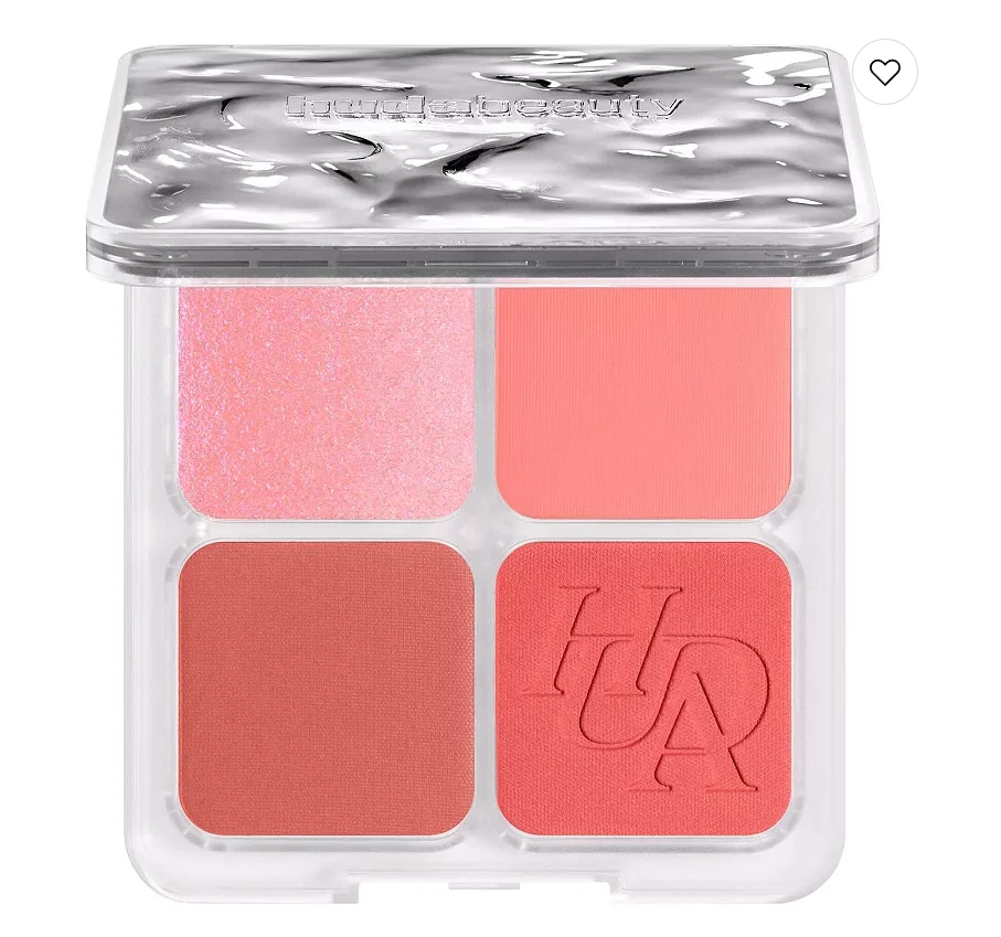Paleta de filtros de rubor Huda Beauty melocotón tostado - rubor + iluminador - NUEVO Foto 1 de 4