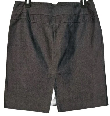 Falda Lápiz Arden B Negra Cintura Alta Talla 10 Grande Mujer Trabajo Profesional Foto 1 de 4