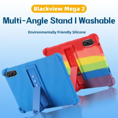 For Blackview Mega 2 Tablet Case 12'' Kids Safe Silicone Shockproof Soft Cover - Image 1 of 4