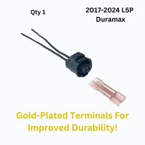 Injector Pigtail Harness for Chevy GMC 2500 3500 L5P Duramax 17-24 Gold Pins - Picture 1 of 4