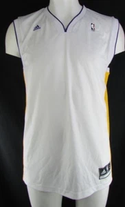 Los Angeles Lakers NBA Herren Team Farben Leer Weiß Trikot Adidas - Bild 1 von 10