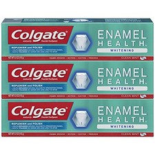 Colgate Enamel Health Whitening Toothpaste - 5.5 ounce (3 Pack)