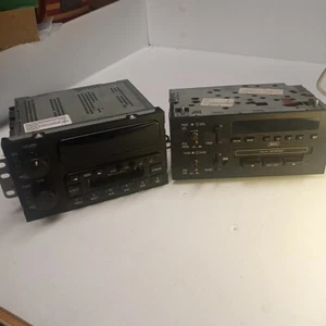 Lot Of 2. VTG GM Delco FM AM Radio Cassette Chevy Olds Buick 16120814 Untested - Picture 1 of 15