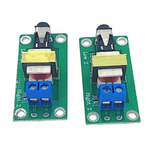 Convertidor de audio para auriculares de alta impedancia de 2 piezas radio mineral producción de radio EE. UU. - Imagen 1 de 7