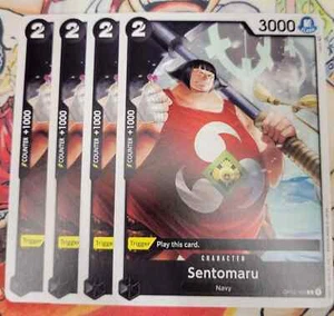 One Piece Tcg Sentomaru - Paramount War (OP02-104) X4 Playset NM English - Picture 1 of 1